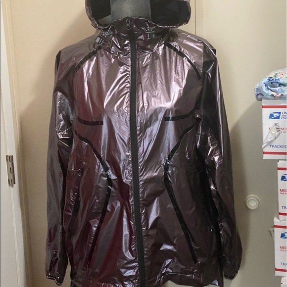 Stella McCartney x Adidas shine jacket truepace hazros black NWT XS - Picture 13 of 16